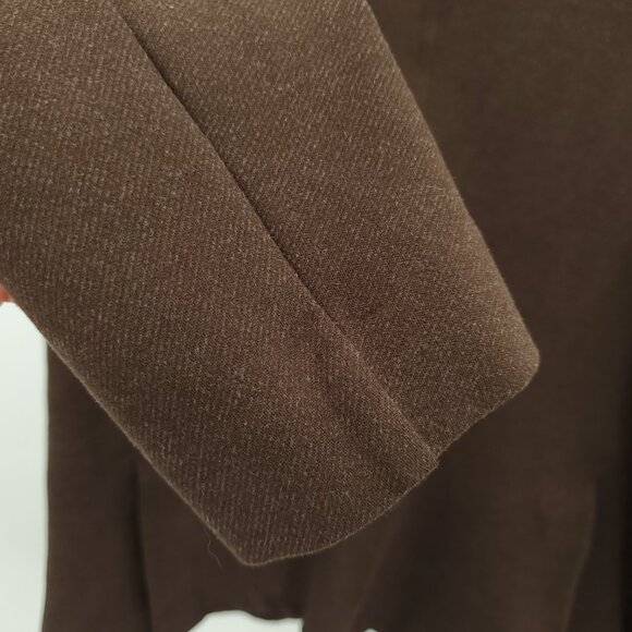 Athleta Venice Heather Blazer 10 Dark Brown Heather - Picture 14 of 16